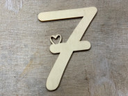 NÚMERO MADERA 7