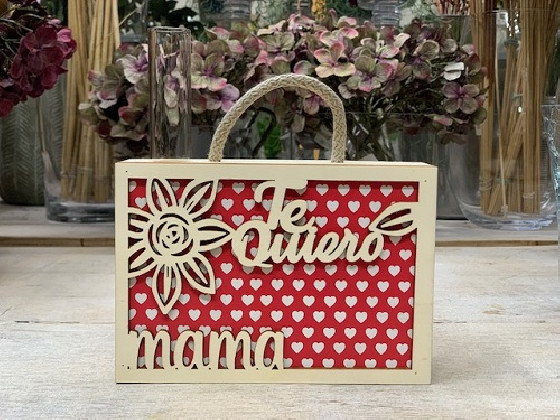 BASE TE QUIERO MAMA ROJO