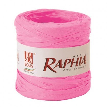 BOBINA RAFIA 200M ROSA FLUORO
