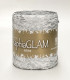 BOBINA RAFIA GLAM 200M BLANCO/PLATA