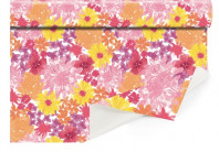 BOBINA OPACO FLORENCIA 80CMX40M FLORES COMB.