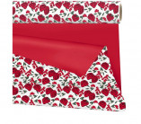 BOBINA OPACO GABY 79CM X 25M BL/ROJO