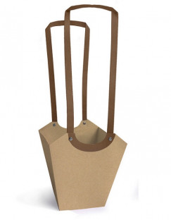 BOLSA AQUA 13CMX17CMX24,5CMX21CM NATURAL X10UNI