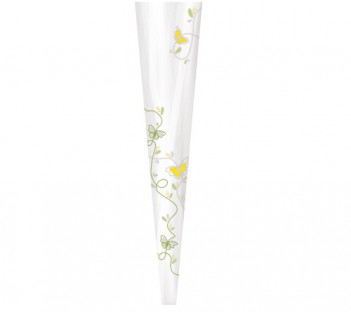 BOLSA HOJAS CON MARIPOSAS 65CMX13,5X3 (50 UNI)