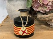 CRISTAL NEGRO SENYERA Ø10XH12CM