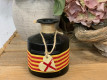 CRISTAL NEGRO SENYERA Ø10XH12CM