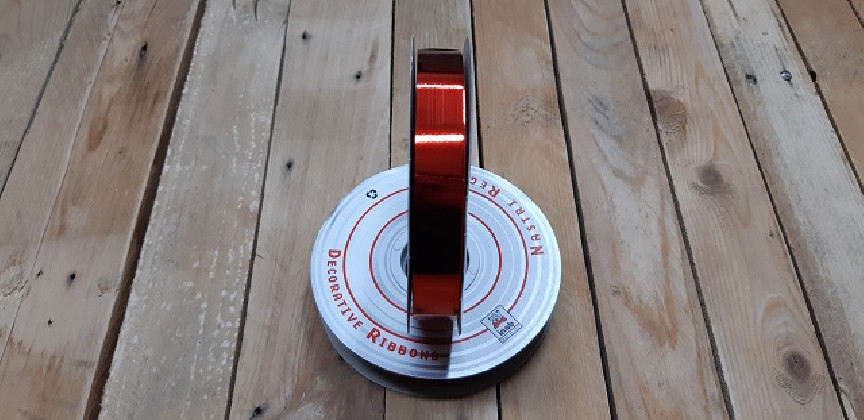 ROLLO LUX METAL ROJO 19MMX100M