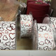 CINTA FIBRA CORAZON 40MMX10M BL/ROJO