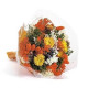 BOUQUET FLOWERS FANTASY ORANGE