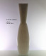 CRISTAL JARRON H:82CM Ø:16 BLANCO