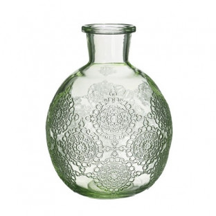 BOTELLA BOLOGNA H17 Ø13 VERDE SUAVE.