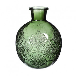 BOTELLA BOLOGNA H17 Ø13 VERDE OSCURO.