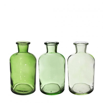 BOTELLA RIGA VERDE MIX Ø:7-12CM