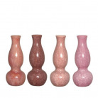 CRISTAL JARRON IVY Ø96H15 ROSA COMBINADOS