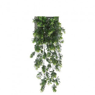 BUIS FLEURI CHUTE 50CM VERDE/BLANCO