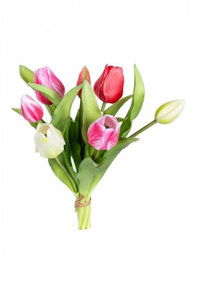 TULIPAN BOUQUET 30CM MIX PASTEL