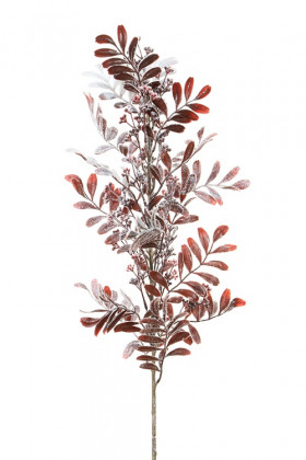 VARA V.PISTACHO 75CM BURDEOS NEVADA