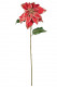 POINSETIA 70CM. ROJO/ORO