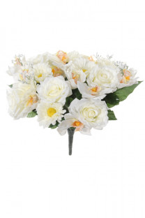 GERBERA ROSE PIQUET H38CM CRÈME