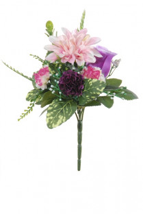 DAHLIA/OEUILLET PIQUET 20CM MAUVE