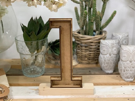 NUMERO MADERA 1