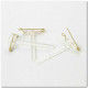 GALA CLIP OASIS TRANSPARENTE X 50UNI.