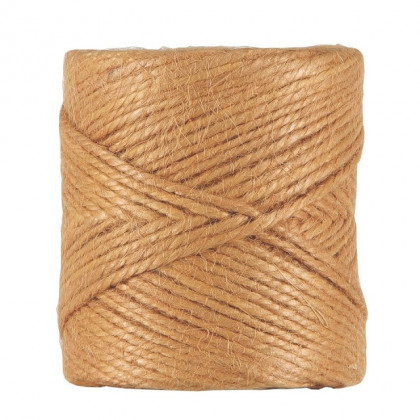 CINTA YUTE 2MM 100GR. ORO CLARO