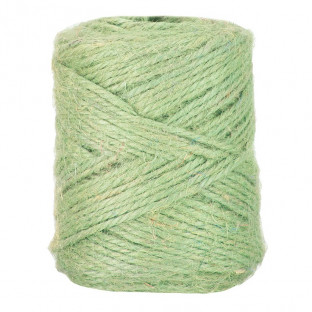 CINTA YUTE 2MM 100GR. VERDE SUAVE