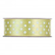 CINTA RASO TOPITOS MM25X20MT VERDE