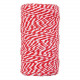 CINTA CORDINO MM2X100MT ROJO/BLANCO