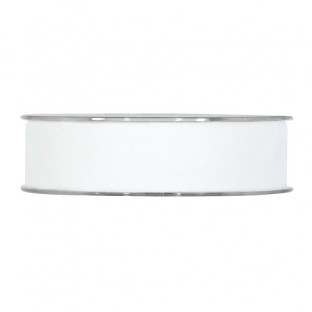 CINTA DOUBLE VELVET 25MMX7MT BLANCO