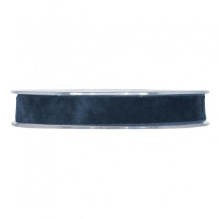 CINTA DOUBLE VELVET 15MMX7MT AZUL