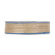 CINTA NASTRO YUTE COLOR 25MMX12MT BLUE