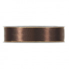 CINTA SATIN METAL 25MMX20MT MARRON