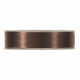 CINTA SATIN METAL 25MMX20MT MARRON