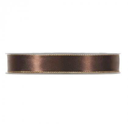 CINTA SATIN METAL 15MMX20MT MARRON