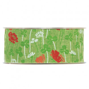 CINTA PAPAVERI MM40 X 20MT APPLE GREEN