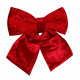 LAZO TERCIOPELO 23CM X 29H ROJO
