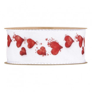 CINTA COTTON MM40X15MT CORAZONES