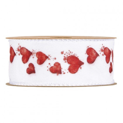 CINTA COTTON MM40X15MT CORAZONES
