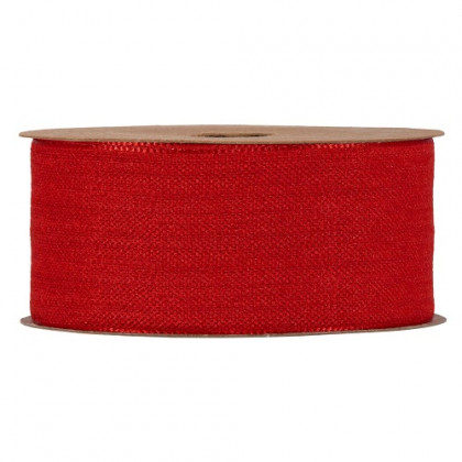 CINTA COTTON MM40X20MT ROJO