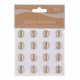 STICKERS NUMERO 9 MADERA NATURAL(16 UNI)