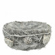 CESTA GRIS Ø24X15X12CM