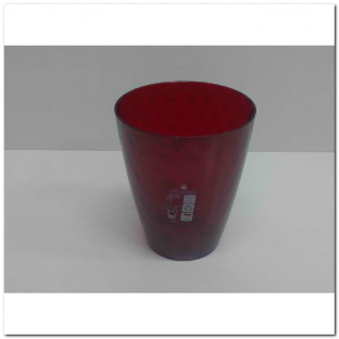 PASTIC ORCHID POT MERLOT Ø15 (ROJO)