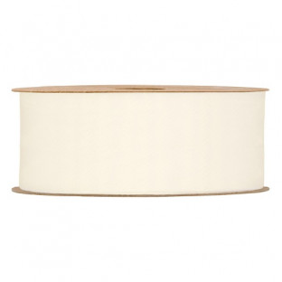 CINTA ORGANZA MATE MM40X20MT CREMA SUAVE