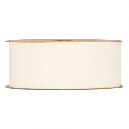 CINTA ORGANZA MATE MM40X20MT CREMA SUAVE