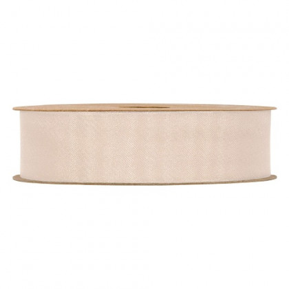 CINTA ORGANZA MATE MM25X20MT NATURAL