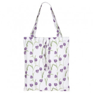 BAG FLORES TULIPAN LILA 38CM45H