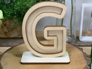 LETRA MADERA G