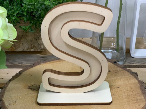 LETRA MADERA S